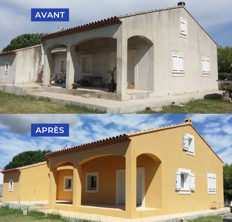 Nettoyage et peinture façade - PROMICHELCOUVREUR : Artisan peintre sur Namur et toute la Belgique.  Nettoyage, traitement anti-mousse par pulvérisation, démoussage, ravalement peinture façade et imperméabilisation façade sur Namur et toute la Belgique